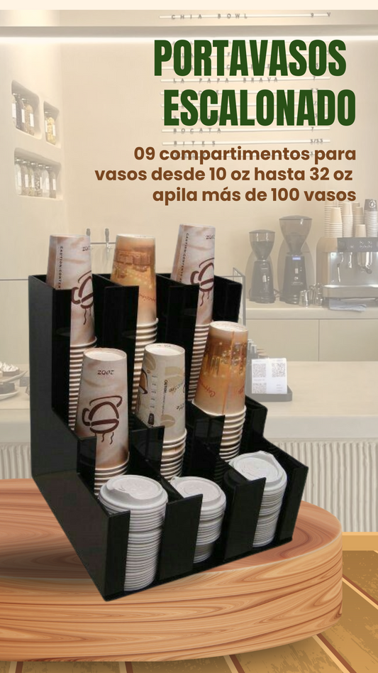 PORTAVASOS ESCALONADO